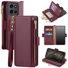Compatible with Motorola Moto G 2026/2025 / G Play 2026 Wallet Case with Card...