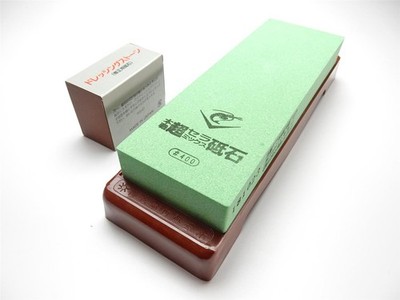NANIWA CHOSERA Super Ceramics Stone with Holder & Dressing Stone