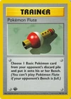 1999 Base Set (Shadowless) Pokemon Flute #086/102 Uncommon, First Edition