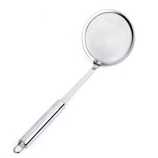 TEMCHY Hot Pot Fat Skimmer Spoon - Stainless Steel Fine Mesh 4 Inch, Silver