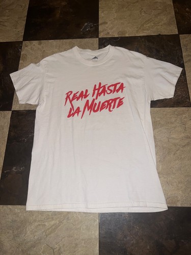 Adidas Anuel AA Real Hasta La Muerte T-Shirt Urban Regueton Trap - L