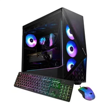iBUYPOWER - Slate Gaming Desktop PC - AMD Ryzen 7 9800X3D, AMD Radeon RX 9070...