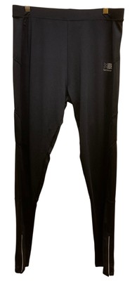 Karrimor Run Leggings Women s 2XL Black  Drawstring Reflective Stretch