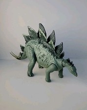 2017 Mattel Jurassic World Action Attack Stegosaurus Action Figure w/Attack Tail