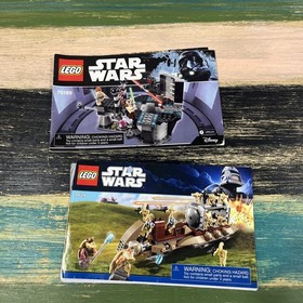 LEGO Star Wars Phantom Menace Set Lot 7929 75169 75258 7126 Droid Podracer Maul 