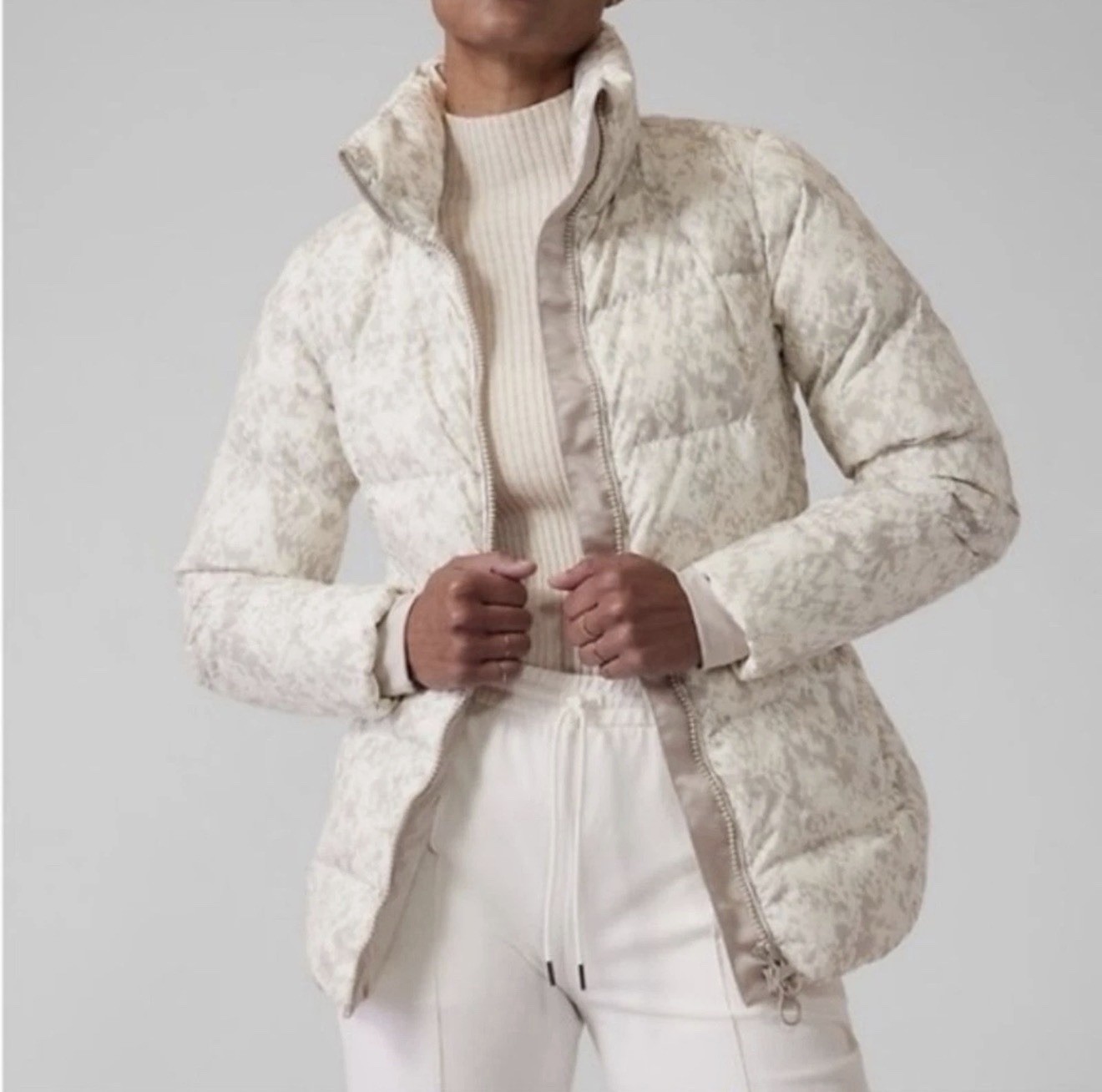 Athleta | Downtown Puffer in Python Seasalt Down … - image 1