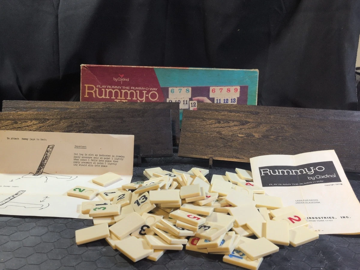 Rummy Vintage Manufacture Board & Traditional Tile Games for sale