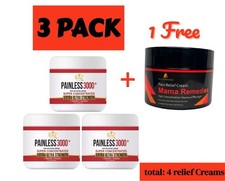 3 Packs Eternal Painless Pain Relieving 1 Crema Caliente Gratis 3 Packs Eternal Painless Pain Relieving 1 Crema Caliente Gratis