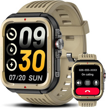 2025 Smart Watch for Men Women with Calls,120 Sports Modes,Waterproof Fitness