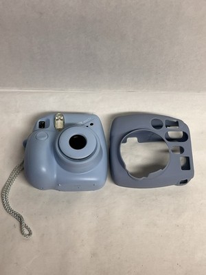 Fujifilm INSTAX MINI 7 PLUS 7+ Light Baby Blue Instant Camera  FREE SHIPPING 