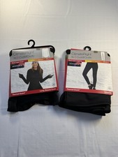 Cuddl Duds Climate Right Long Sleeve And Leggings Set Black Women s Size XL