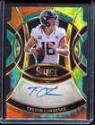 2025 Panini Select Trevor Lawrence - Die-Cuut Auto - Tie-Dye Prizm /25