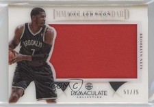 2012-13 Panini Immaculate Standard Materials 51/75 Joe Johnson #IS-JJ n8q