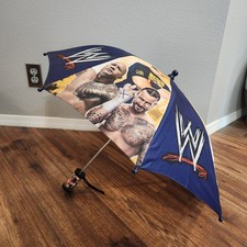 Rare WWE Umbrella 24" Diameter John Cena The Rock CM Punk. Please Read