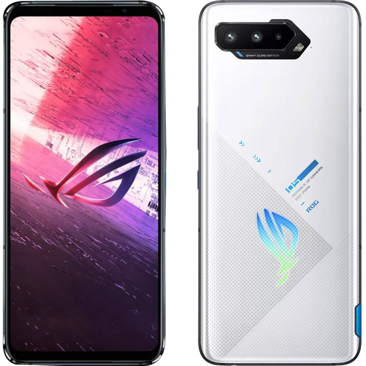 ASUS ROG Phone 5s ストームホワイト　512GB ASUS ROG Phone 5S - 512 GB - Storm White (Unlocked) for sale