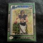2024 Panini Donruss Optic - Caleb Williams #201 Green Velocity Prizm (RC)