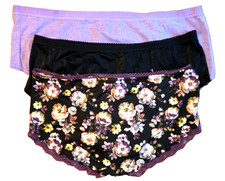 Ashley Stewart Panties 1 Sz 22/24   2 sz18/20 Lot of 3 MSRP 12.5 ea. NWT