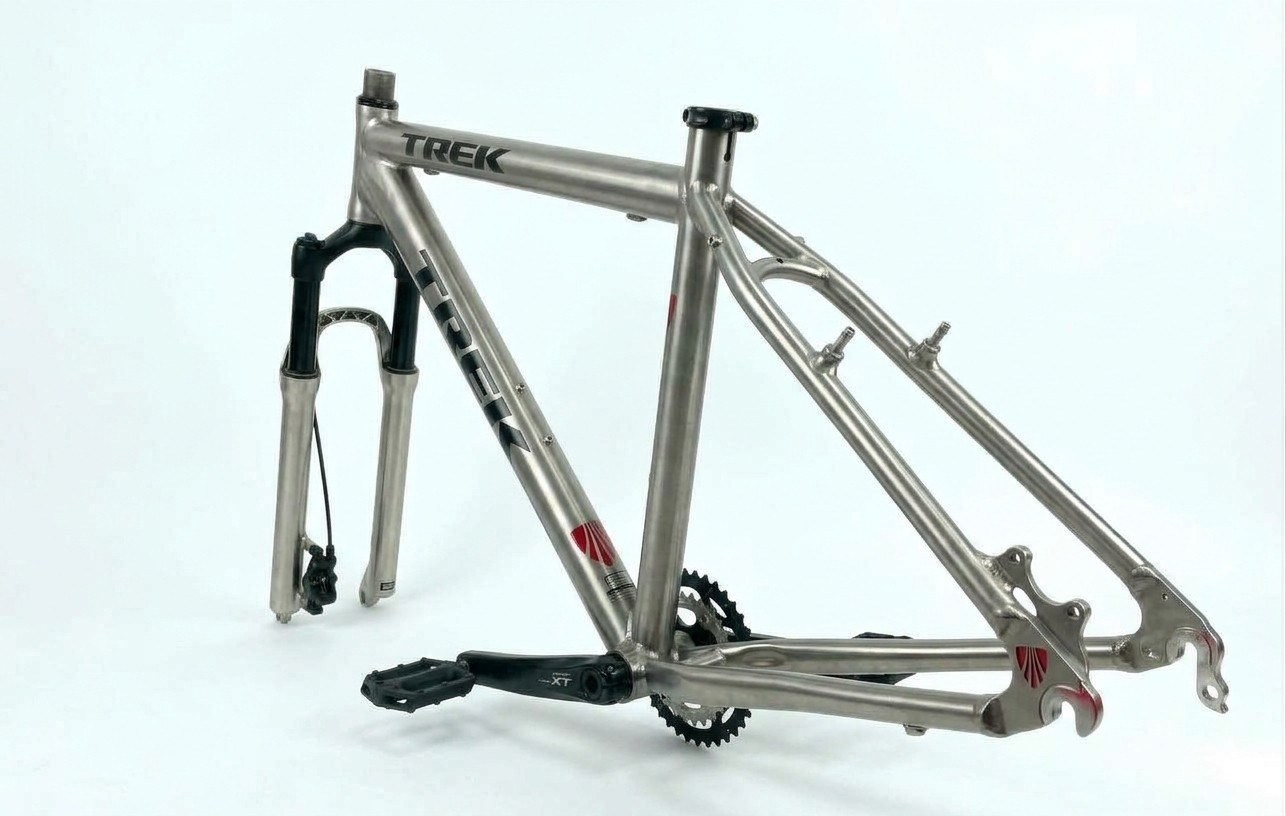 Kit Decalcomanie Telaio MTB Bici da Corsa Trek set Adesivi Vinile foto 3