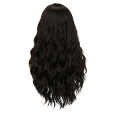 Parting Long Curly Wig Realistic Fiber Fluffy Wig Cover Hairdress Tools