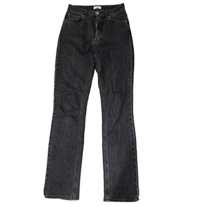 Toteme Black Standard Jeans Size 26  x 32 Straight Womens Cotton Washed