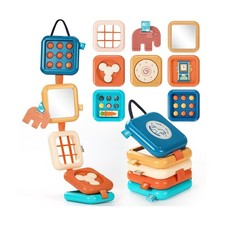 Busy Board for 1 Year Old, Travel Toys for Toddlers 1-3, Montessori... Fast Ship