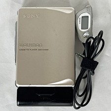 SONY WM-EX900 2000 Walkman W/Accessories Cassette Player Made in Japan Tested