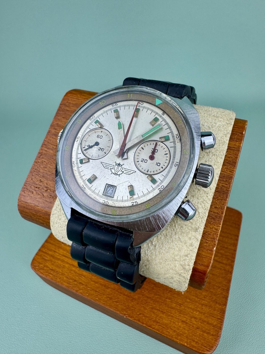 Vintage Poljot Sturmanskie Chronograph 3133 Soviet Mechanical