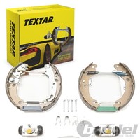 Textar Bremsbacken Satz 180Mm +Radbremszylinder +Nachsteller Passend FüR Ford FI