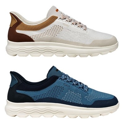 Geox Herren Schuhe Schnürschuhe Halbschuhe Sneaker Spherica Plus
