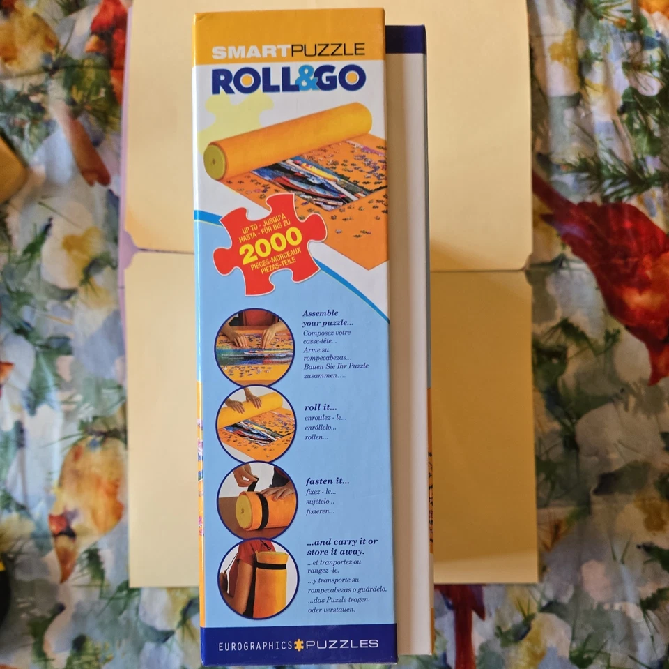 Smart Puzzles Roll & Go Puzzle Mat • Holds 2000 Pcs  New but not factory sealed  - Image 4 of 4