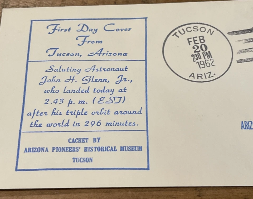 4 Cent Space US First Day Covers (1961-1970) Tucson, Arizona - Image 2 of 3