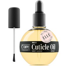C CARE Sweet Almond Cuticle Oil For Nails - Repairs Cuticles Overnight - Mois...