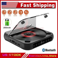 Rechargeable CD Player With Bluetooth Portable Personal Cd Players For Car Home