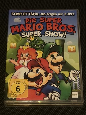 Die Super Mario Bros. Super Show! - Komplettbox - Alle Folgen der Serie, 8 DVDs