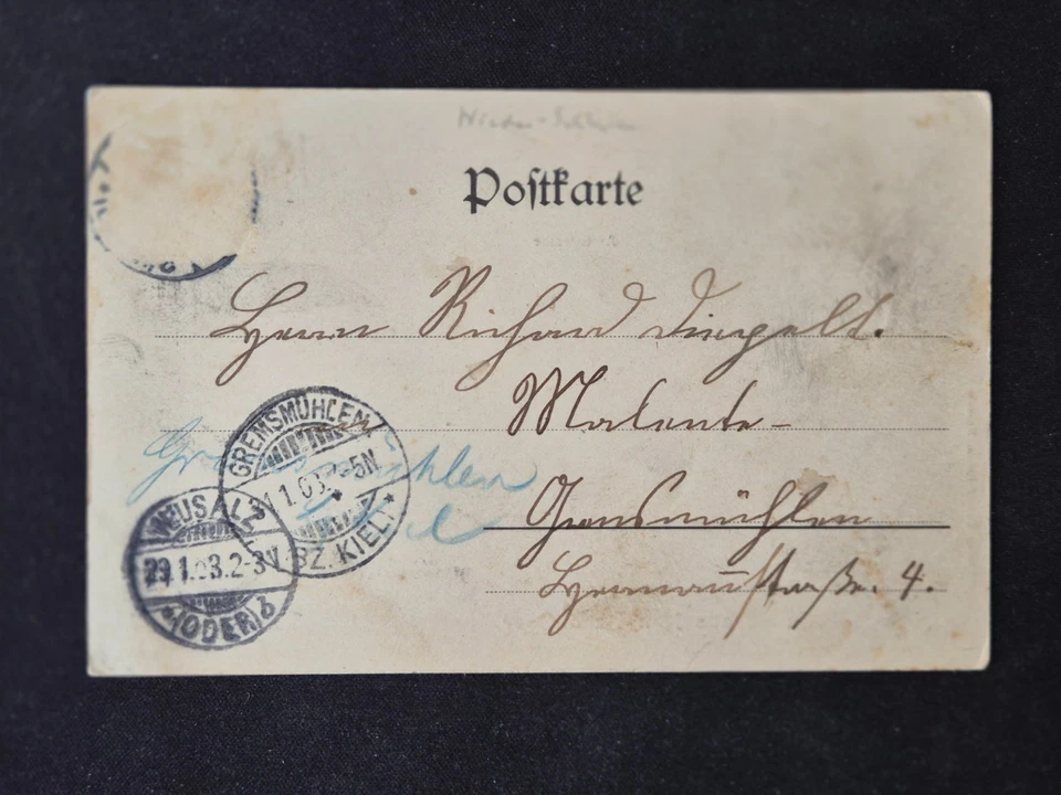 c0930 Gruss a. NEUSALZ b. Grünberg Freystadt Glogau Schlesien Niederschlesien - Bild 2 von 2