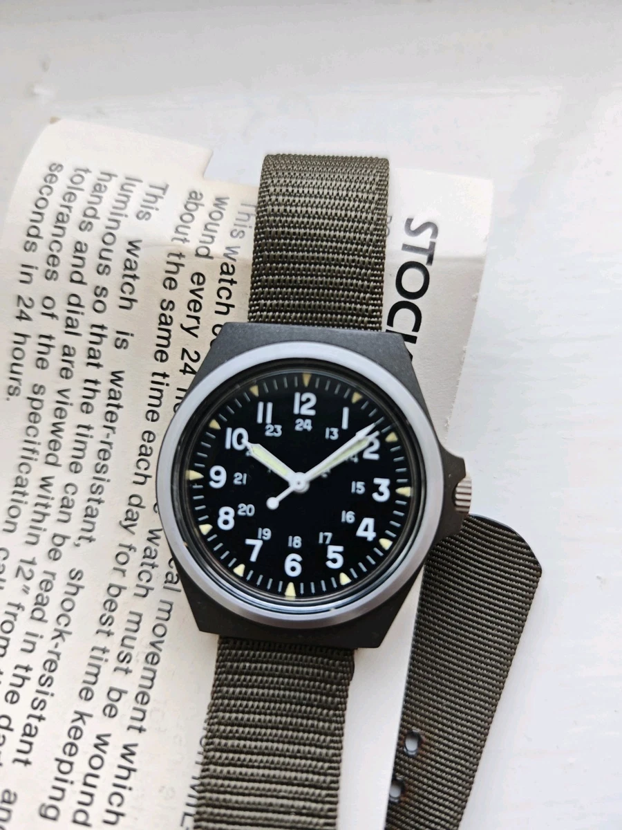 【希少】Stocker&yale ストッカー　ヤール　ミリタリー　クォーツ　美品 ストッカー＆イエール アメリカ空軍 TYPE Ⅲ-CLASS A デジタル 1980