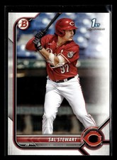 Sal Stewart 2022 Bowman Draft 1ST ROOKIE RC #BD-122 Reds Baseball *120C