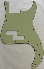 New Great- For Fit Fender Japan Precision Bass Guitar Pickguard Vintage Green