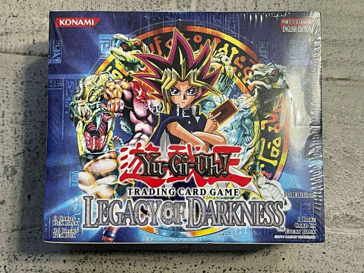 Yu-Gi-Oh! Legacy of Darkness 1st Edition 36 Pack Booster Box Yu-Gi-Oh! Legacy of Darkness 1st Edition 36 Pack Booster Box