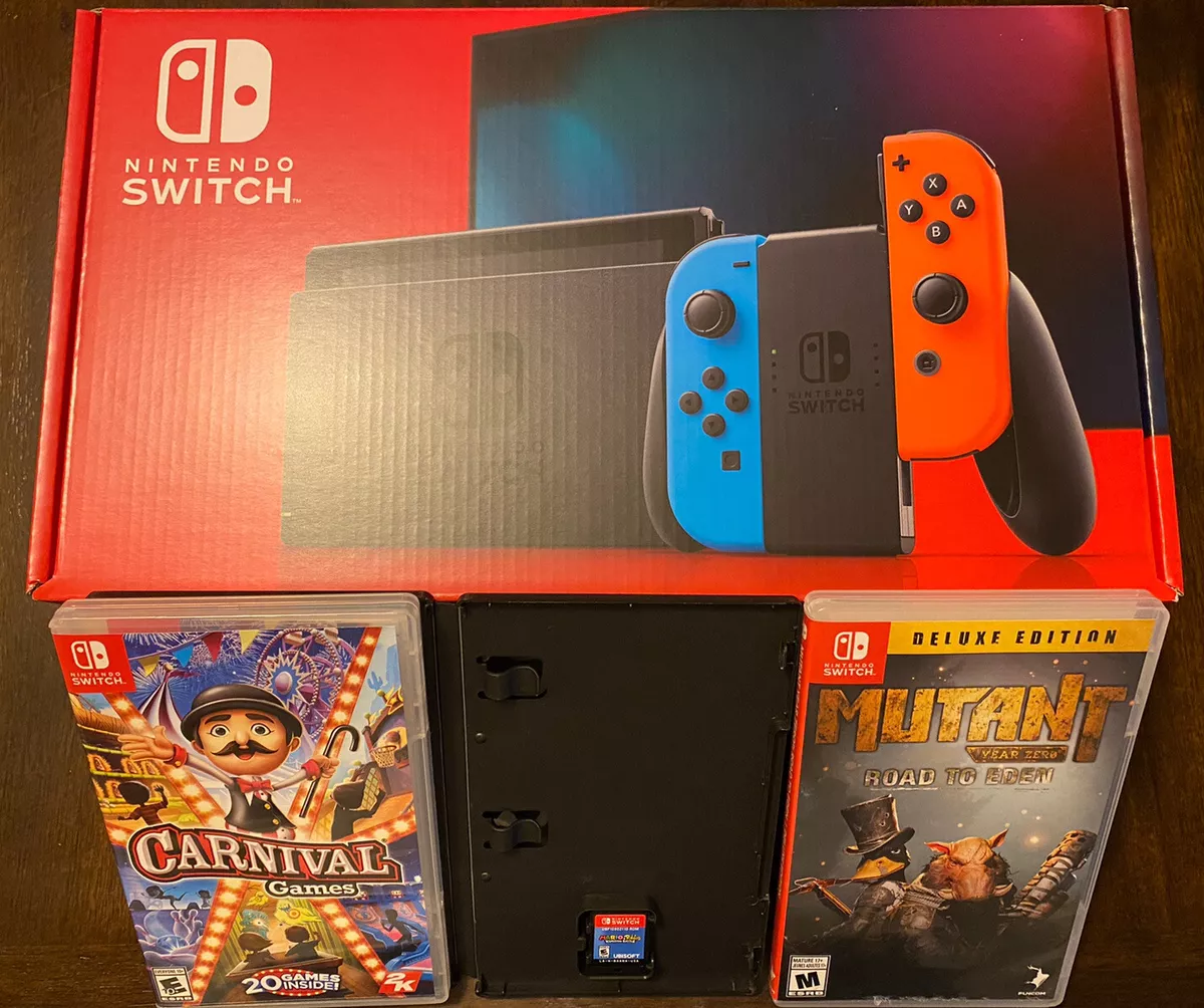 Console Video Game Nintendo Switch De 32 Gb Neon Red E Blue na