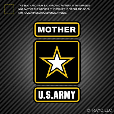Army Mother Sticker Die Cut Decal Self Adhesive Vinyl Ranger U.S. US U ...