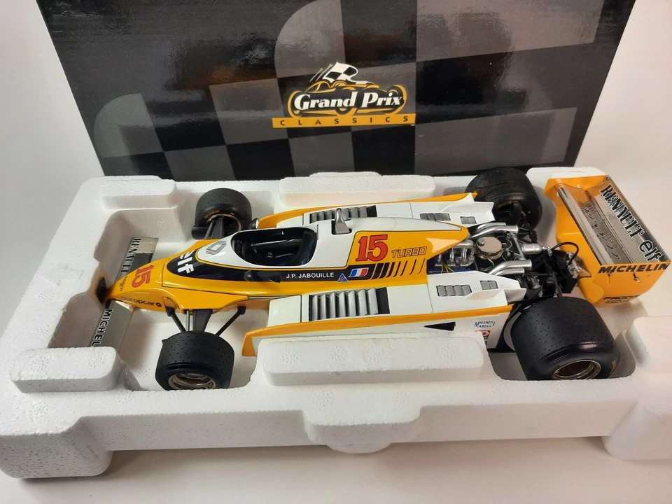 Exoto Renault Re 20 Turbo #15 Jean Pierre Jabouille France GP 1980 1/18 97090 - Immagine 2 di 4
