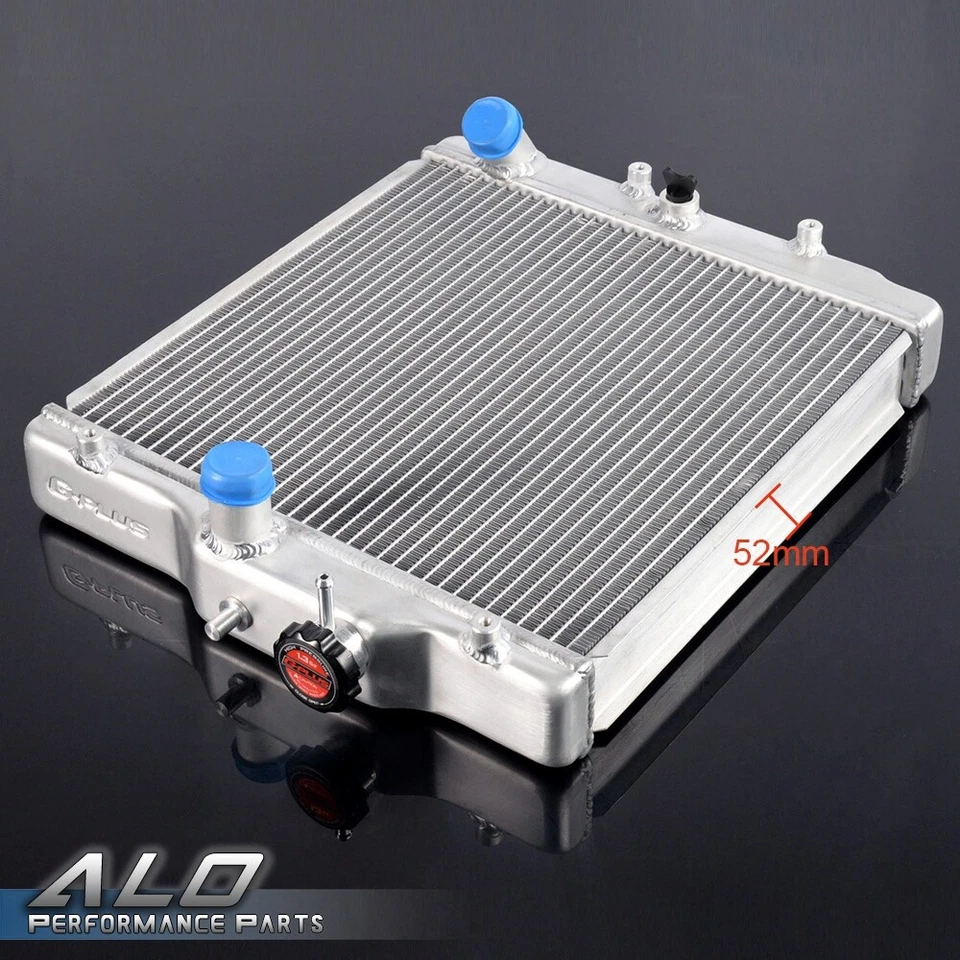 3 ROW 52MM Aluminum Radiator Fit For Honda Civic B18C/B16A 32MM IN/OUT - Image 4 of 4