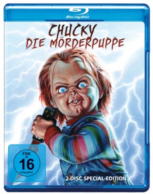 CHUCKY-DIE MÖRDERPUPPE - CATHERINE HICKS,CHRIS SARANDON,+  2 BLU-RAY NEU