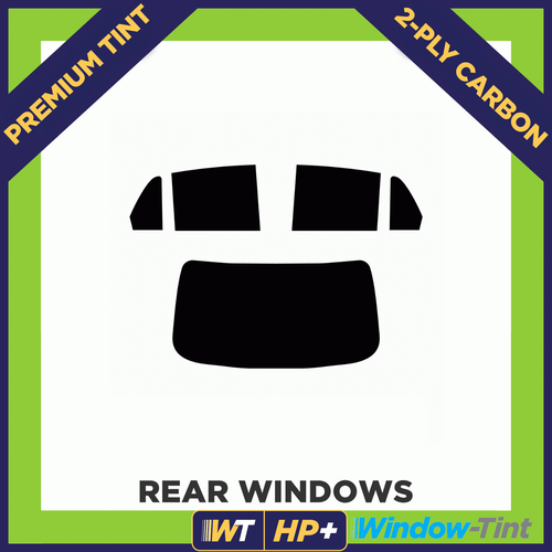 For Dodge Trazo 4-door Berlina 04-12 Carbon Pre Cut Window Tint 20% Dark 2-ply - Picture 2 of 10