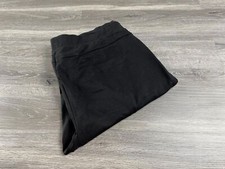 BLACK LABEL Stretch Waist Skinny Leg Black Casual Pants Women's Size 38 Waist