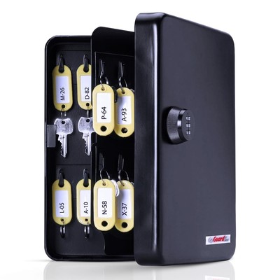 Heavy Duty Steel Secure 122 Key Cabinet with 3-Digit Combi-Cam Combination Lo...