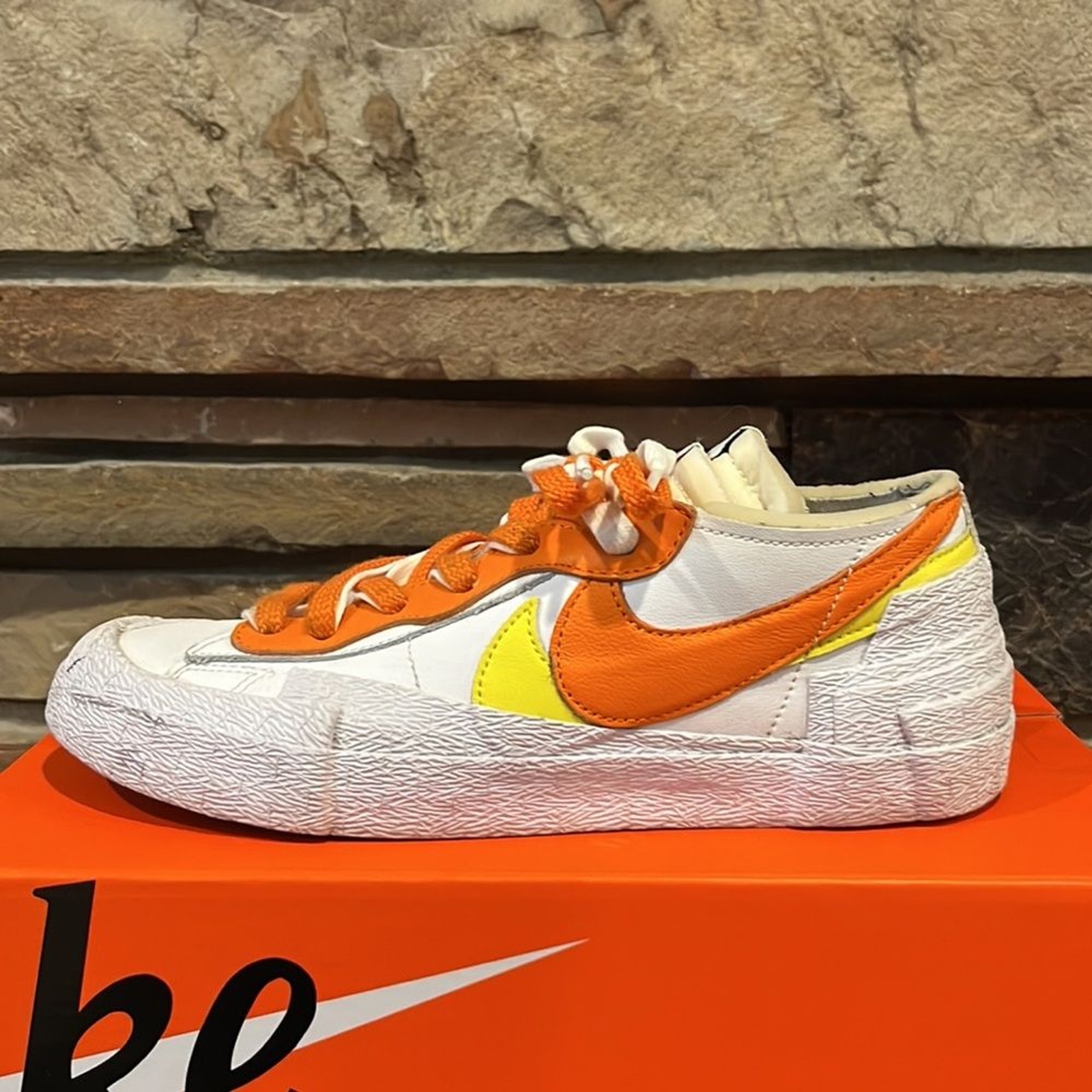 SACAI X NIKE Nike x Sacai Blazer Sneaker bassa 'Magma Orange White'