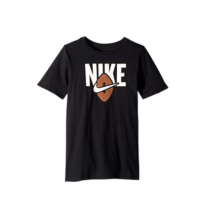 Nike Boys Kids Football T-Shirt Black Size XS 4006 | eBay