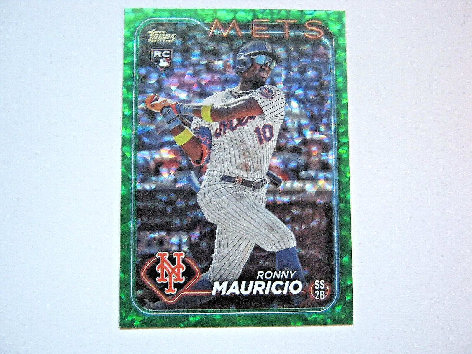 Ronny Mauricio 2024 Topps Green Ice Parallel Card #224 144/499